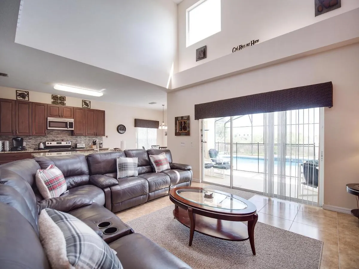 Sunny, Family-Friendly Villa With Large Pool In Gated Community Near Disney Davenport United States