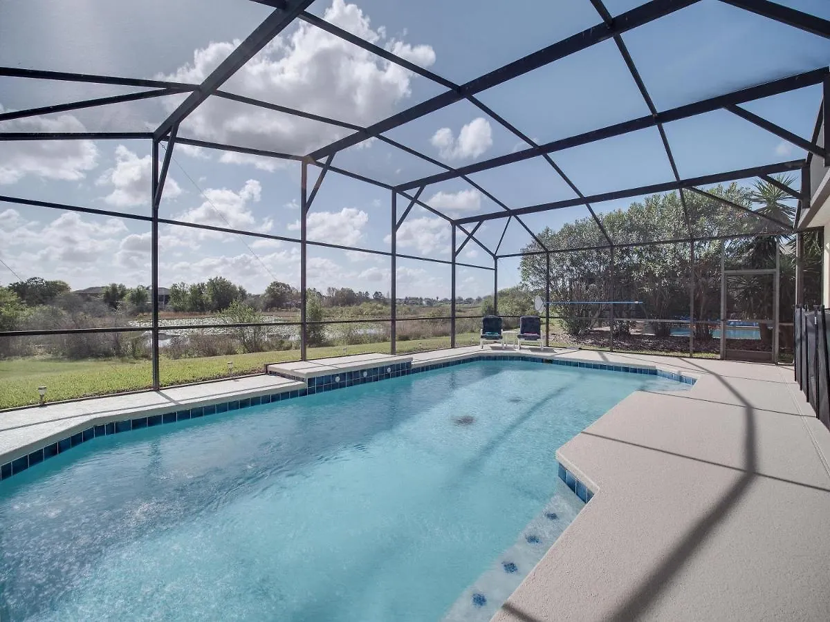 Sunny, Family-Friendly Villa With Large Pool In Gated Community Near Disney Davenport 0*,