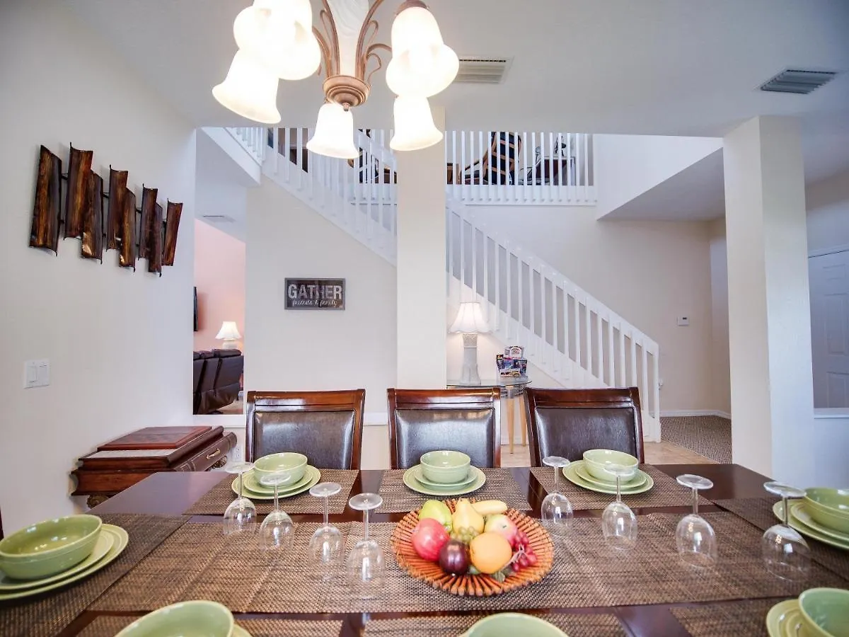 Sunny, Family-Friendly Villa With Large Pool In Gated Community Near Disney Davenport 0*,