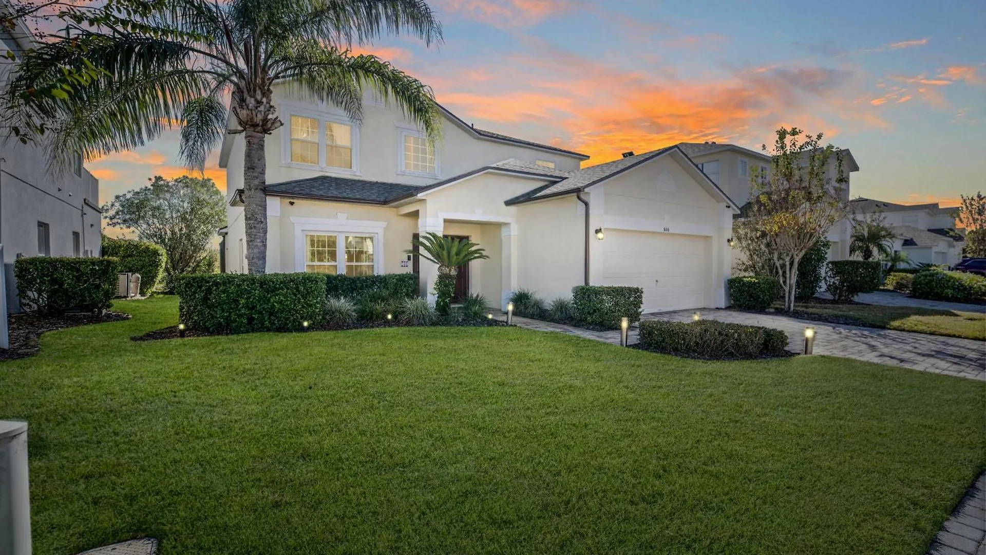 Sunny, Family-Friendly Villa With Large Pool In Gated Community Near Disney Davenport 0*,